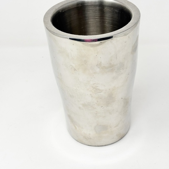 Crate&Barrel Other - CRATE AND BARREL Silver Stainless Steel WINE COOLER CLASSIC TAPERED Freezer GUC